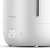 Xiaomi Deerma F600 ultrasonic humidifier, white, close-up of control panel
