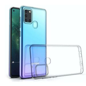 Samsung Galaxy A21s Silicone Case, Back Cover, Phone Case, Thin, Transparent, 0.5mm 133736320 - Samsung Phone Case