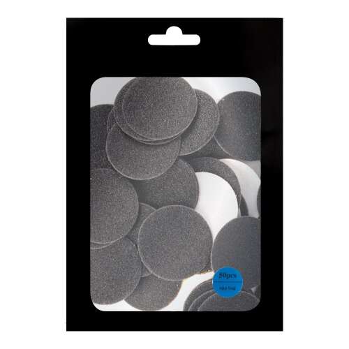 50 db 25 mm-es #150-as szemcseméretű csiszolókorong pedikűrhöz