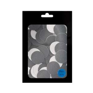 50 db 15 mm-es #240-as szemcseméretű csiszolókorong pedikűrhöz - Pedikűr csiszolófej