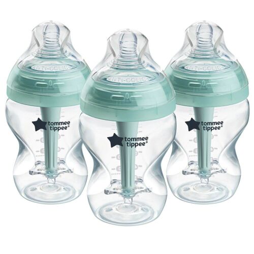 Tommee Tippee Advanced Anti-Colic Baby Bottles, 3 pack