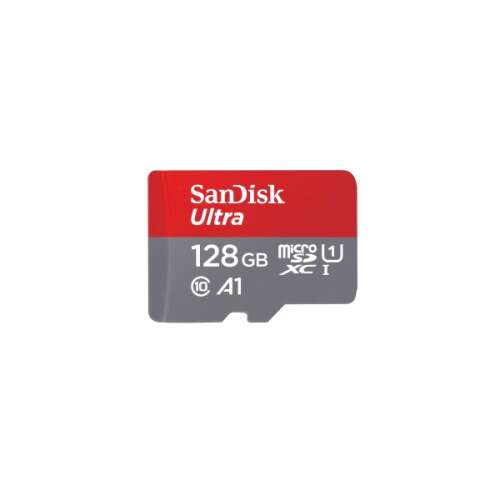 Sandisk 215422 MicroSD Ultra ANDROID kártya 128GB, 140MB/s, A1, Class 10, UHS-I 48273025