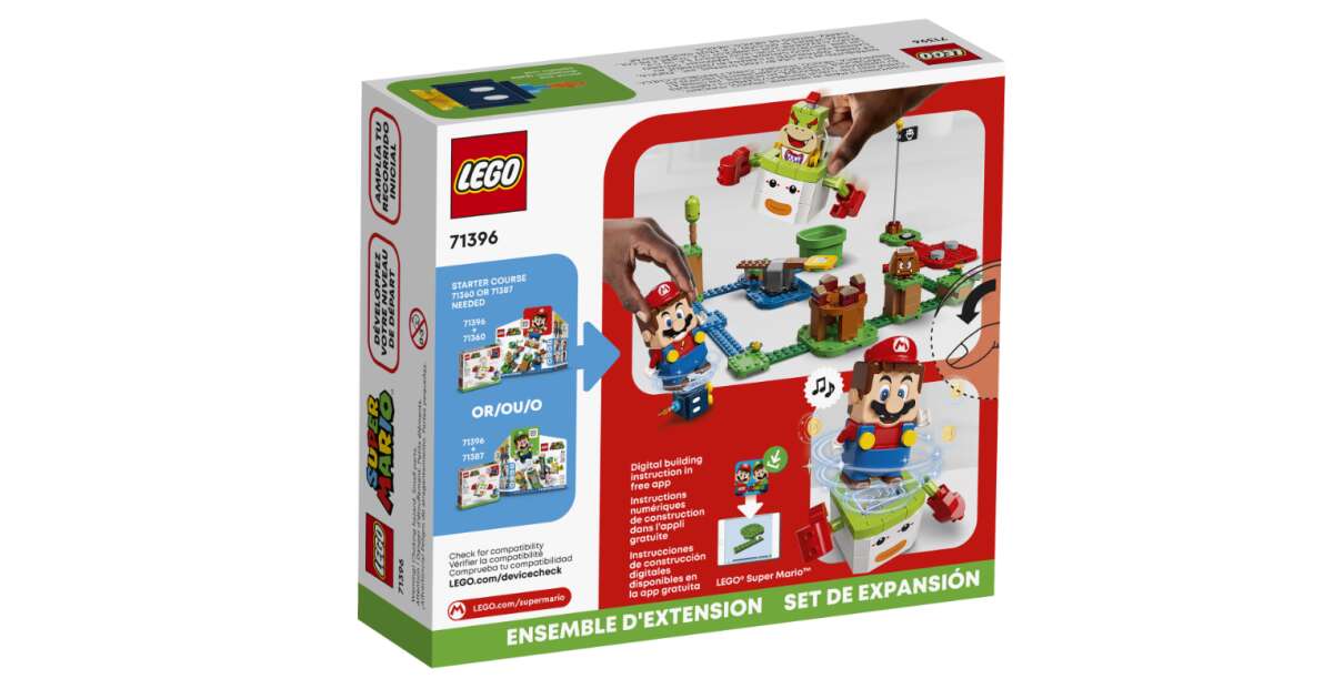 Super mario lego app instructions hot sale