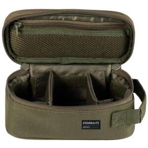 Starbaits Pro ólom tároló táska, olívazöld horgásztáska állítható elválasztókkal - Starbaits