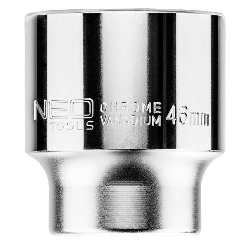 NEO 3/4" 6 pont dugókulcs, 46 mm, króm-vanádium acél - Neo