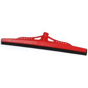 Red plastic floor squeegee with rubber blade, 55cm wide - Ice Scraper, Squeegee