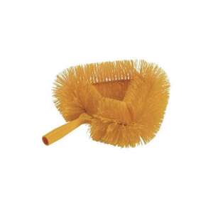 Cap de perie profesională pentru pânze de păianjen Aricasa, galben, vedere înclinată - Perie de curățare