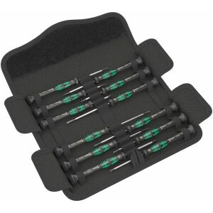 Wera Kraftform Micro 12-Piece Screwdriver Set Open - Screwdriver