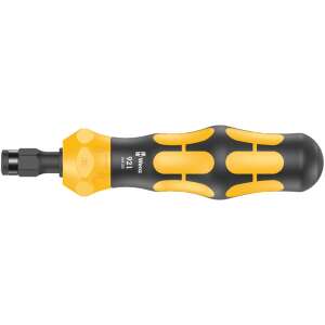 Wera 921 Drehmomentschraubendreher, gelb und schwarz, mit 1/4 Zoll Antrieb - Bau & Renovierung