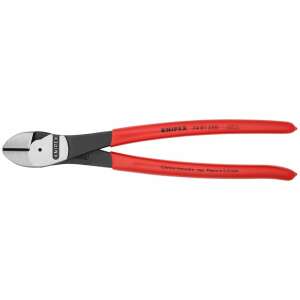 Knipex 74 01 250 Seitenschneider, 250 mm, rote Griffe - Knipex