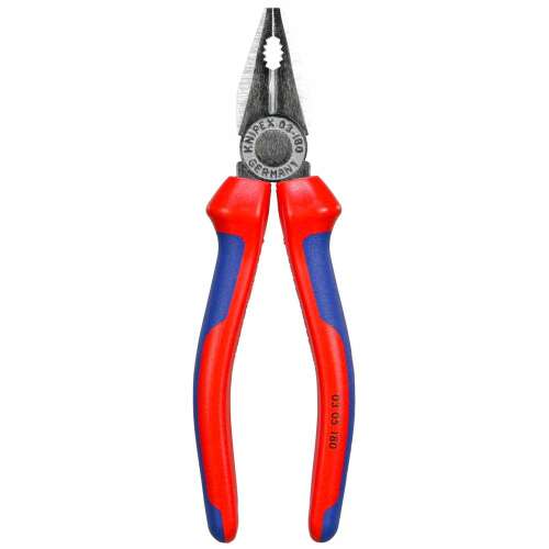 Knipex 03 05 180 kombinált fogó piros és kék markolattal