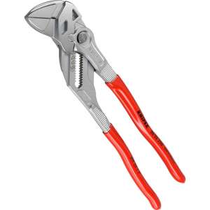 Klucz regulowany Knipex 00 19 55 S6, czerwony uchwyt - Knipex