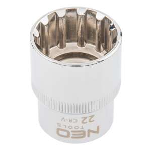 NEO 1/2" spline bit adapter, 22 mm 48327181 