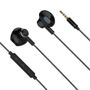 Kruger & Matz B2 schwarze kabelgebundene In-Ear-Kopfhörer mit Mikrofon - Krüger&Matz