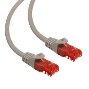 Maclean MCTV-301 S 47264 1-metrowy szary kabel patchowy CAT6 UTP ze złączami RJ45 - Maclean