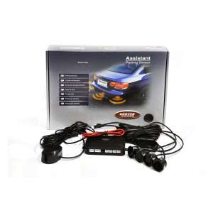 Vertex tolatóradar, 4 szenzoros, hangjelzéssel, fekete - Tolatóradar