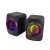 Esperanza EGS104 Sakara 2.0 difuzoare stereo iluminate USB, negru