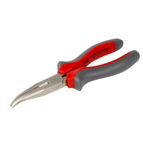Proline 160mm hosszú orrú fogó, nagy teherbírású, piros és szürke markolat - Proline