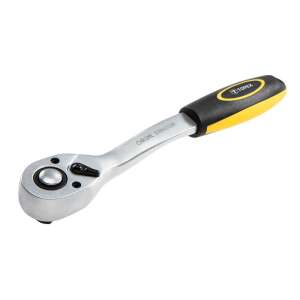 Klucz nasadkowy TOPEX 1/2 cala, gięty, 255 mm, stal chromowo-wanadowa - Klucz do wtyczek