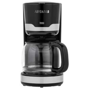Aparat de cafea cu filtru Teesa Aroma 100, 1,5 litri, negru cu carafa din sticlă - Aparat de cafea cu filtru