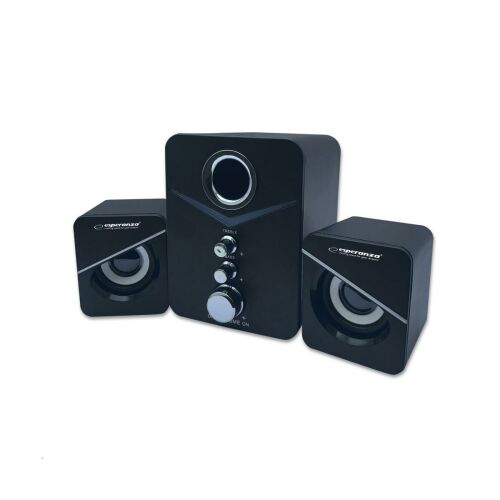 Esperanza EP153 Cancan 2.1 USB Speakers, black