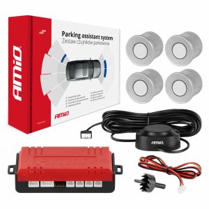 AMiO Tolatóradar - 4 Szenzoros - Ezüst 138339901 - Tolatóradar