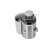 Mesko MS 4126g 600W fruit juicer, grey, angled view