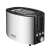 Camry CR 3215 2-slice toaster with crumb tray, stainless steel and black finish