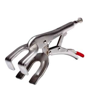 Proline 225mm U-típusú önzáró fogó, állítható pofanyílás, nikkelezett, hegesztéshez és egyéb alkalmazásokhoz - Proline