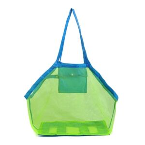 Geanta de plaja, 45 x 30 x 45 cm, Verde 131412184 - Modă și îmbrăcăminte