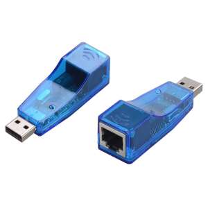 USB to Ethernet adapter, blue, two adapters - USB Adapter