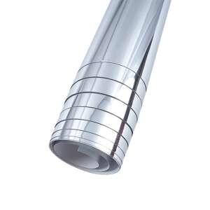 Self-adhesive mirror film roll, silver - Furniture