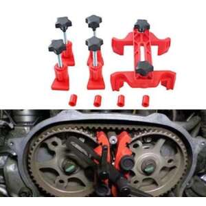 Camshaft Locking Tool Set, red plastic tools for fixing camshafts - Car Care Tool