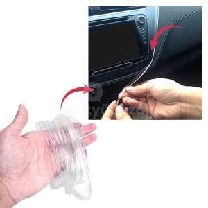 Car interior LED lighting installation, showing how to install the LED strip - Light & Indicator