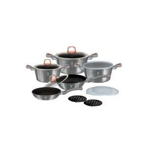 Berlinger Haus Moonlight Collection 10+3 dijelni set posuđa s titan premazom 48347522 - Berlinger Haus Posuđe