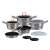 Berlinger Haus Moonlight Collection 10+3 piece cookware set with titanium coating