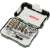 Bosch 2607017322 bit set with ratchet, 32 pieces, open case
