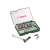Bosch 27 piece screwdriver and socket set, 2607017160, with bits, sockets, ratchet, and quick change adapter