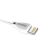 USB to Lightning Cable Dudao L4L 2.4A 2m (white) 48347720