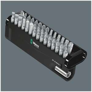 Zestaw bitów Wera Bit-Check 30 Metal 1 z 29 różnymi profilami i uchwytem - Bithead