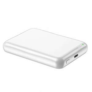 Vipfan F12 20W 5000mAh Magnetyczna Bezprzewodowa Power Bank, Biały - Zewnętrzna bateria i powerbank