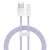 Kabel Baseus Dynamic 2 USB - Lightning, ljubičast, 1 metar