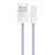 Kabel Baseus Dynamic 2 USB - Lightning, ljubičast, 1 metar