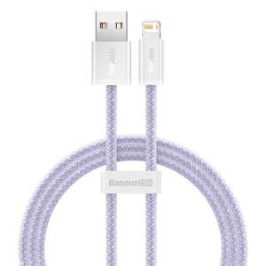 Кабел Baseus Dynamic 2 USB - Lightning, лилав, 1 метър - Lightning кабел