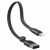 Baseus Nimble Flat Portable USB / Lightning Cable Buckle 2A 0.23M black (CATMBJ-01) 48356559