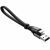 Baseus Nimble Flat Portable USB / Lightning Cable Buckle 2A 0.23M black (CATMBJ-01) 48356559
