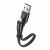 Baseus Nimble-Kabel, USB auf Lightning, 2 A, 0,23 m, Schwarz 48356559