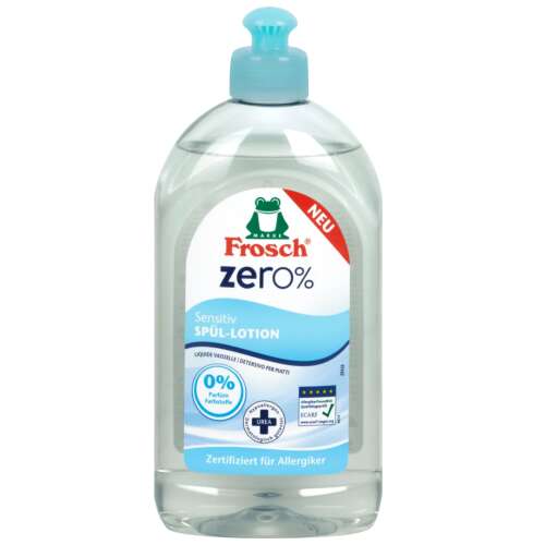 Frosch Zero% Uree lichidă pentru spălarea vaselor 500ml