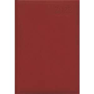 TOPTIMER Traditional burgundy A4 weekly planner 2022 - Notebook & writing pad