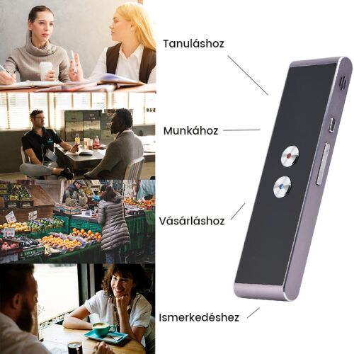Okos Hangfordító - Több mint 30 Nyelv - Kompakt 146898079